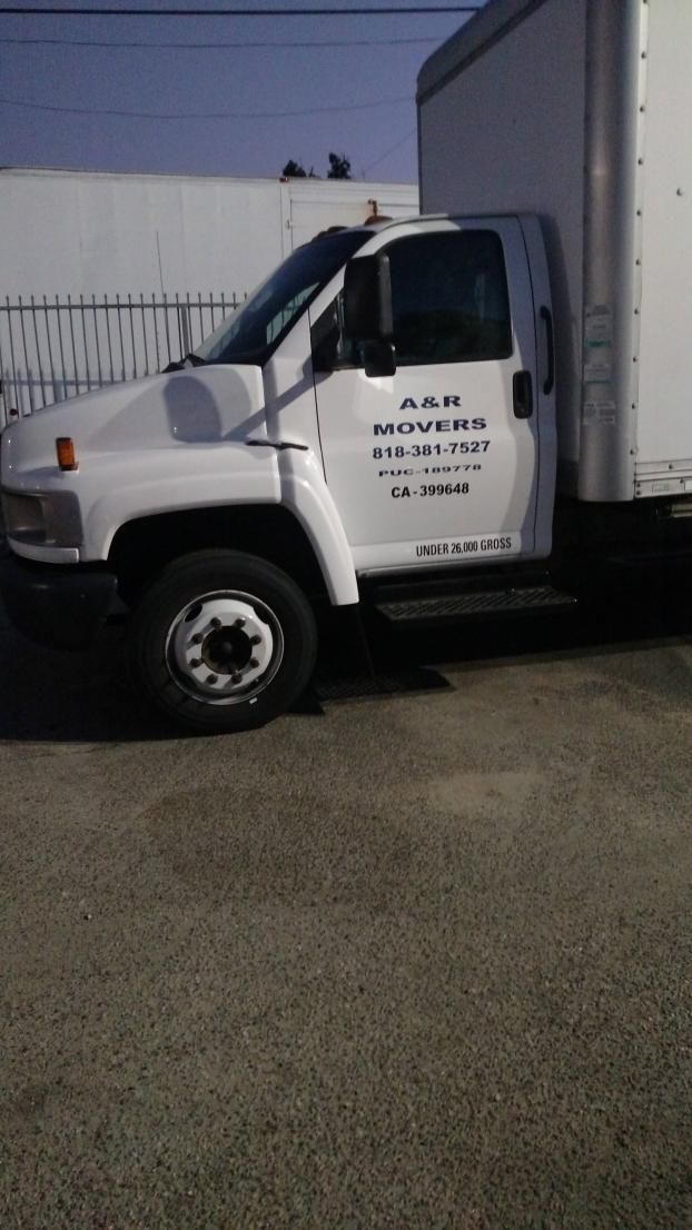 Service vehicle for A & R Movers